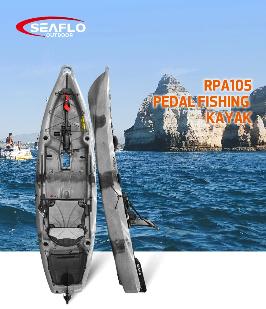 Seaflo Oem Sit On Top Kayak With Pedals Fishing Kayak 10ft Sea Kayak ...