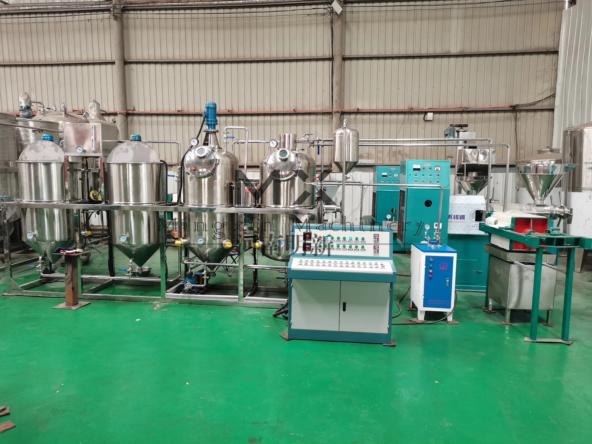 Refined Vegetable Oil Refining Machine Line