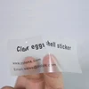 Adhesivo holográfico transparente