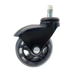 Amazon 2021 Hot Selling Transparent Caster Wheel 3 Inch PU Wheel Wheel Caster Transparent Caster