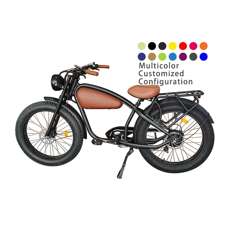 Bicicleta Eléctrica Bici Racer Cafe 250W-1000W Cafe Racer Electric