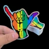 Glitter sticker