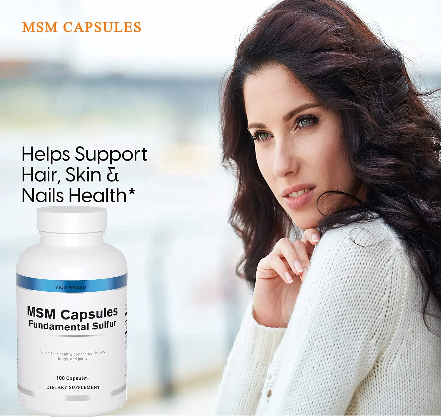 Msm Capsules 1000mg Methylsulfonylmethane Capsules Help Support Joints And Hair Growth Buy Msm