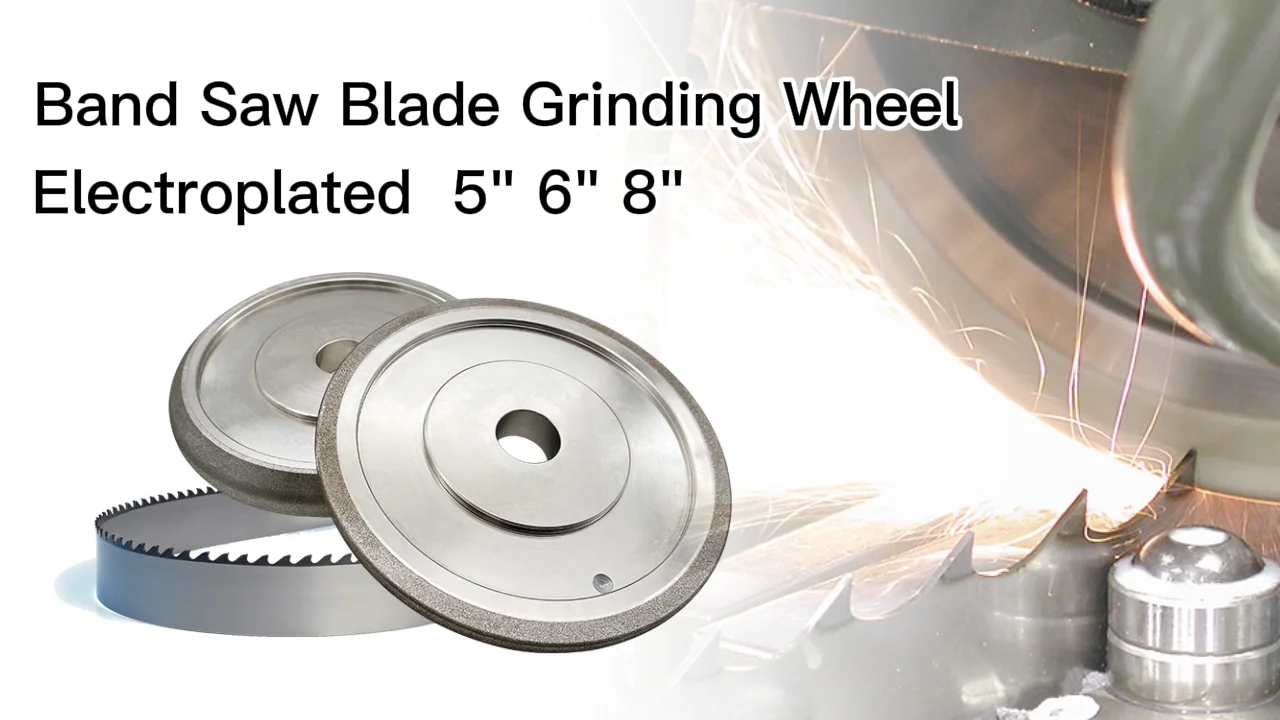 5" Electroplated Cbn Grinding Wheel Wm10/30 Automatic Band Saw Blade