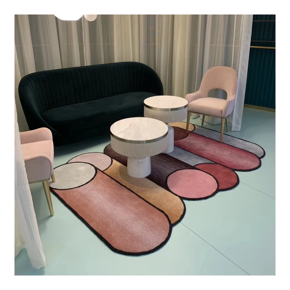 Modern Style Polypropylene Rug Machine Woven Wilton Rug for Living Room Carpet and Rug