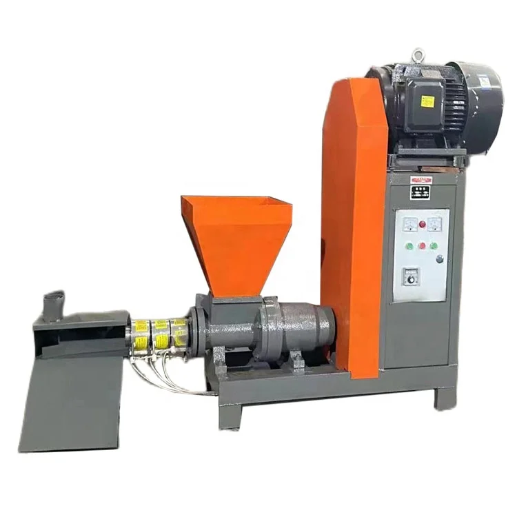 Small Corn Stalk Saw Dust Coffee Waste Coal Straw Rice Husk Wood Sawdust Fuel Press Charcoal Biomass Briquette Making Machine