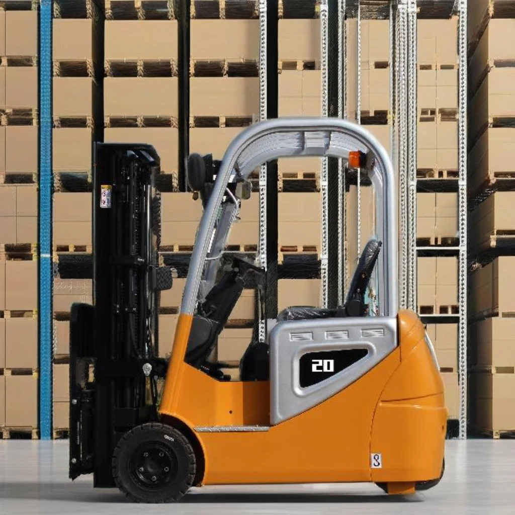Durable Lead Acid Power Industrial Electric Forklift CE ISO14001 Certified Forklift