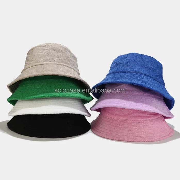 Terry Cloth Bucket Hat
