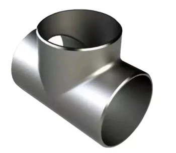 ASME B16.9  TR Sand Rolled Stainless Steel Reducing Tee Equal TEE  1/8"-60" Butt Welded SS Tube Fitting
