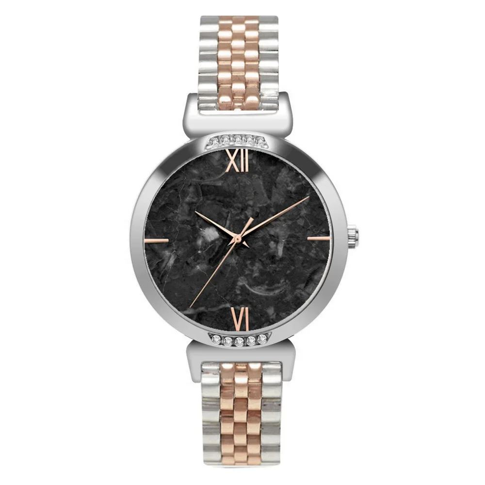 2020 Best Model Custom Own Logo Marble Wrist Watches Quart Movement