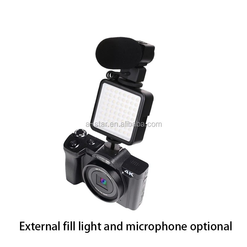 Hot 48MP wifi video Cameras 3.5 inch touch screen 4k slr camera digital professional