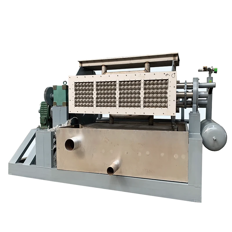 Double Roller Egg Tray Machine Rotary Small Making Automatic 4*1 ...