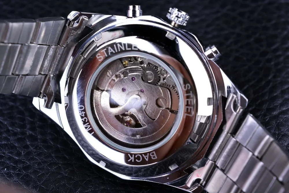 Luxury Designer Men's Automatic Watch - Stainless Steel