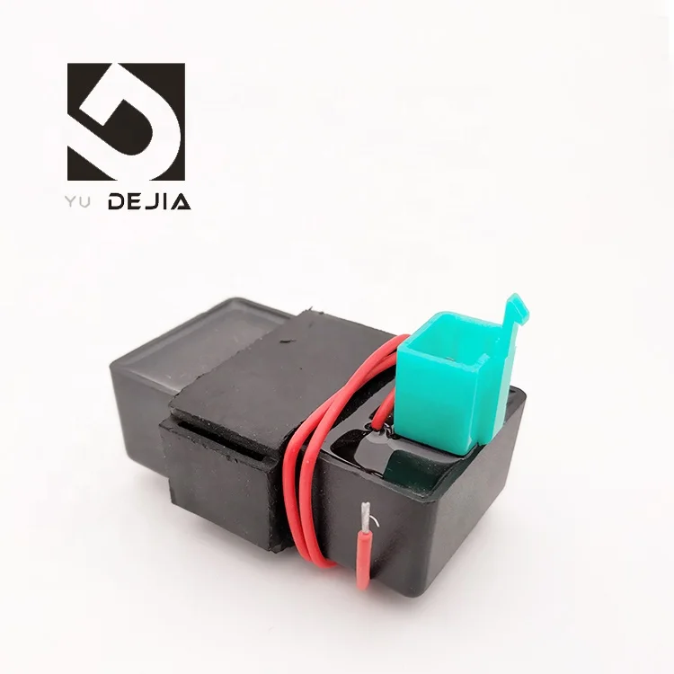 Для универсального воспламенителя 100 куб. См, 4 контакта, 1 провод, коробка CDI, пусковой механизм зажигания, автоматический угловой механизм для мотоцикла, универсальный блок cdi