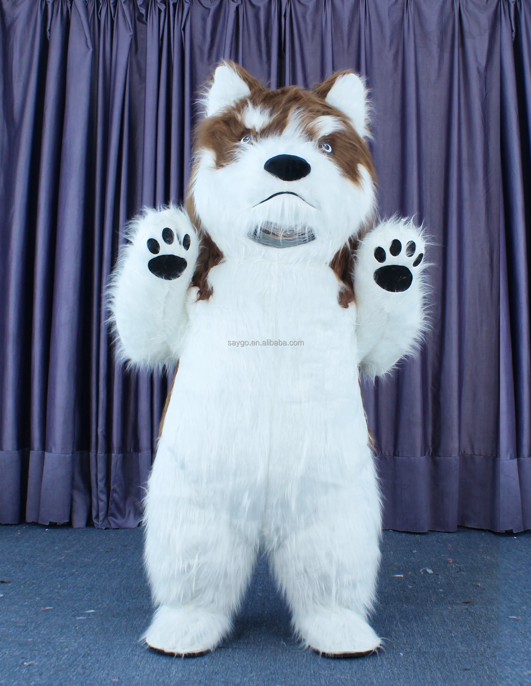 Dog Mascot Costume Inflatable Cartoon Characters Anime Cosplay Fancy Dress Advertising Carnival Halloween Events Promotion