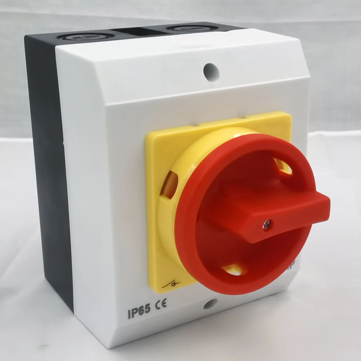 32A 4-Pole Rotary Load Disconnector Switch IP65 Waterproof Metal and Plastic Rotary Isolator Switch for AC 3-Phase