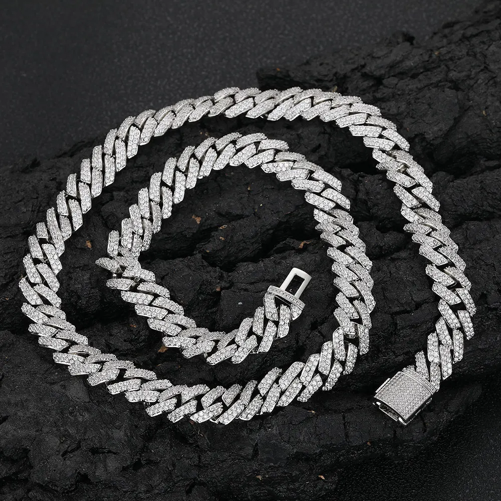PROSTEEL Herren Panzerkette 10mm Breit Halskette 18k Vergoldet Schwer