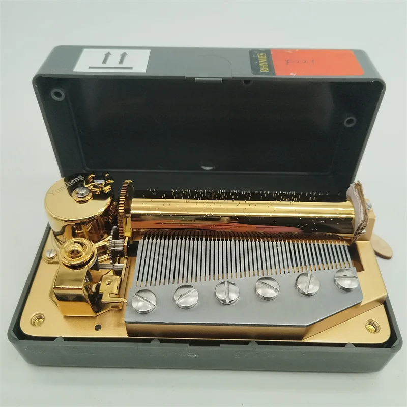 Custom Music Box Mechanism - 30/50 Note Wind-Up Music Box in