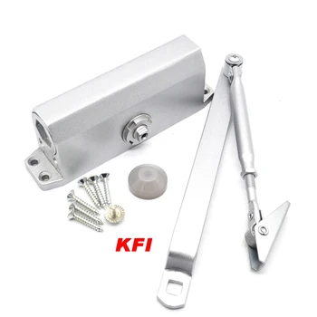 Powerful 45 to 75 kg Aluminum Hydraulic Door Closer for Hotels and Kitchens Automatic Many Door Closer Types