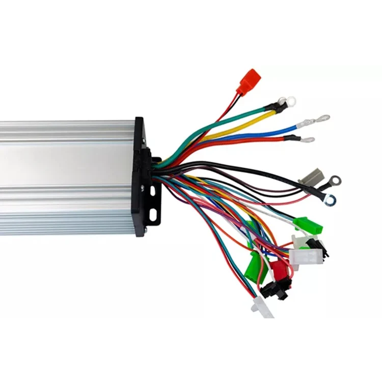 Комплект для электровелосипеда скутера мотоцикла двигателя преобразования высокой мощности 48 В 60 в 72 1000 Вт 1500 2000 контроллер датчика