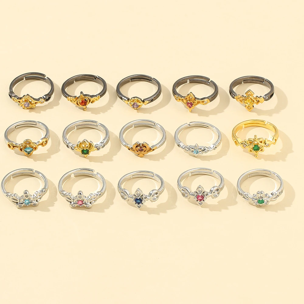 Latest Design 15 pcs Ring Set For Antique Style Girls-Best Gift For Girls /Women