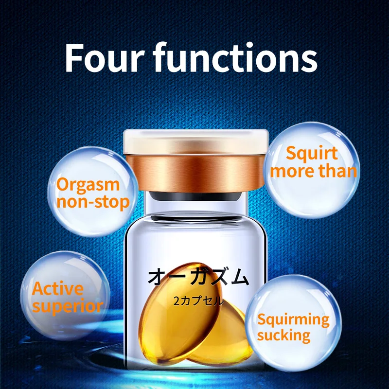 2023 New Arrival Orgasm Capsules for Female Pleasure Enhancement Spring Tide Lubrication Climax Pills Sex Products
