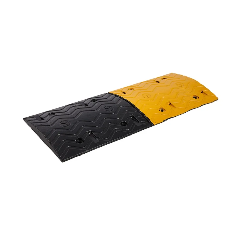 100*38*4cm Top Quality Rubber speed bump Thick Rubber deceleration zone Rural road household Road Road buffer strip