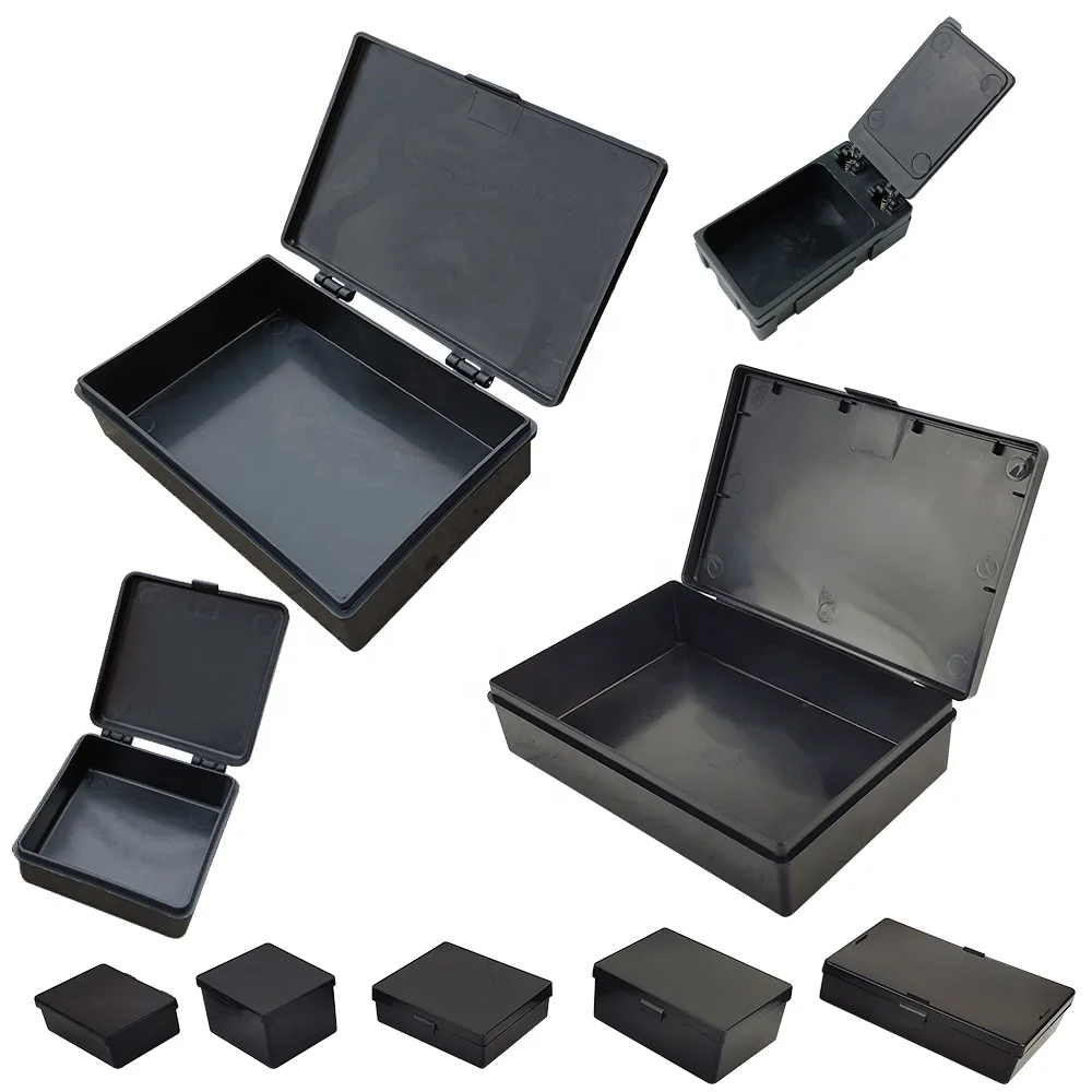 ESD Small Clamshell Box  Smd Components Storage Box for Pcb Resister  Multiple Sizes Protectable Module