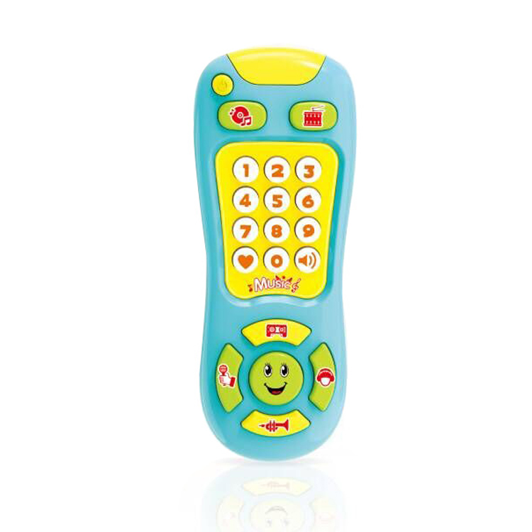 Пластиковый музыкальный светильник, развивающий пульт управления с несколькими кнопками для раннего развития детей, музыкальная игрушка с дистанционным управлением