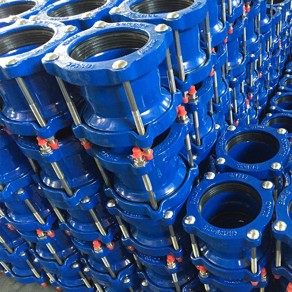 Ductile Iron Dresser Joint Universal Coupling for Steel, DI, CI, PE, PVC  Pipe