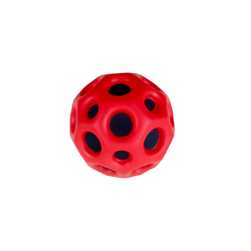 6.3cm 7cm Moon Ball Bouncing Ball Custom Logo Color PU Foam High Bounce Ball for Kids and Adults Relaxing Toys