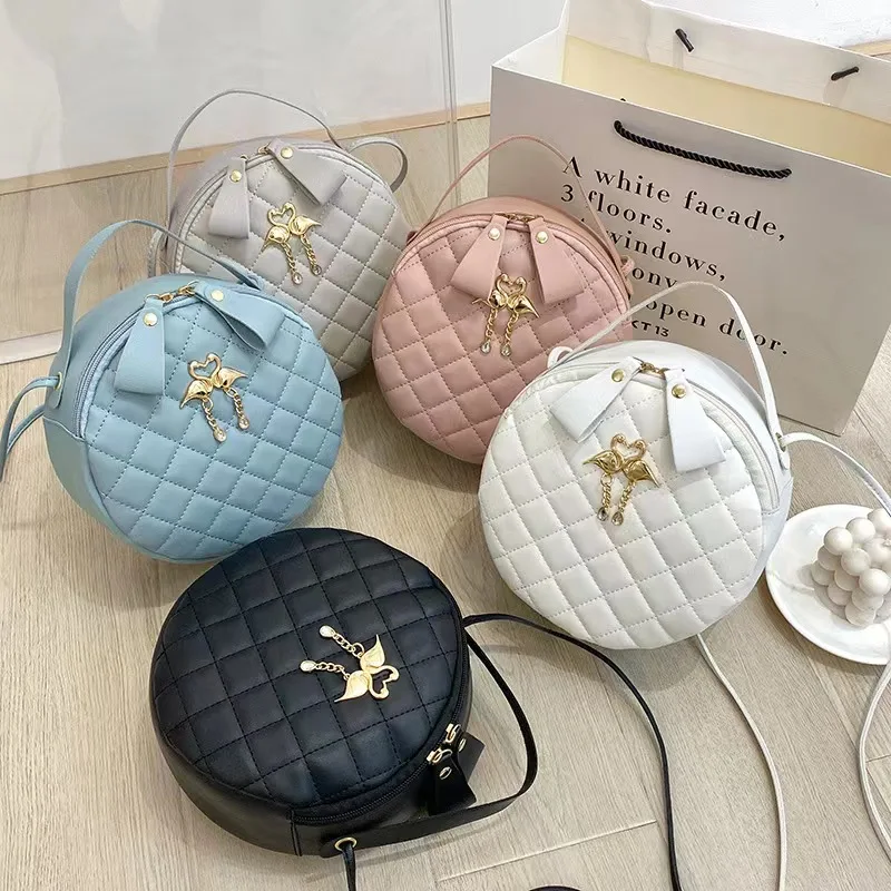 A Main Luxury Designer Handbag Women Small Round Design Leather Hand Bag  For Women 2023 Fashion Bowling Bag Purse Clutches | Fruugo TR