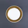 8-inch bone disc gold