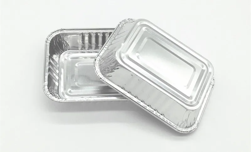 product tia cb40 75inch rectangular box food grade disposable aluminum foil container tin drip pans disposable aluminum foil container-2