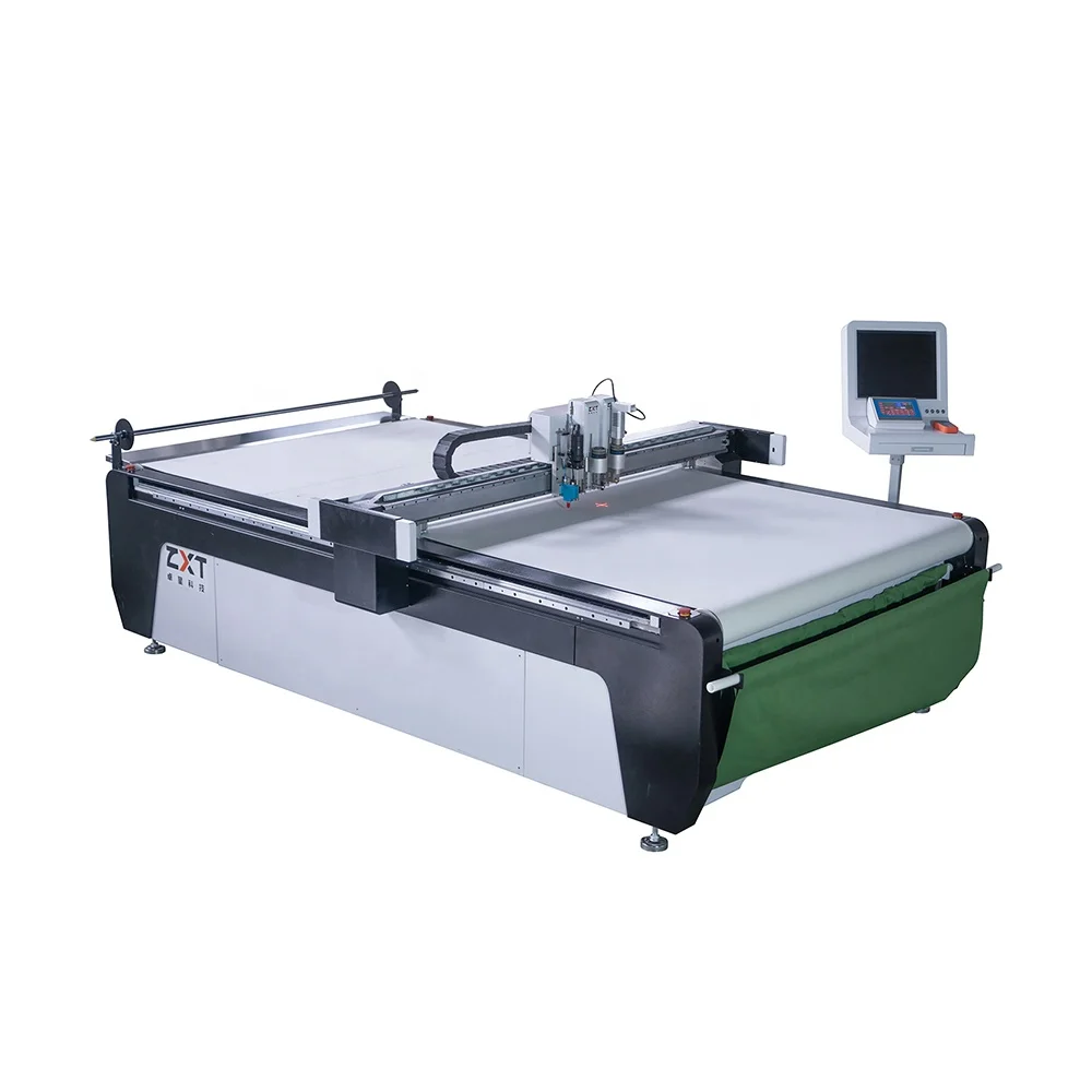 レクトラ自動CNC10層多層布地裁断機、衣料品用自動裁断機KP1125 1625