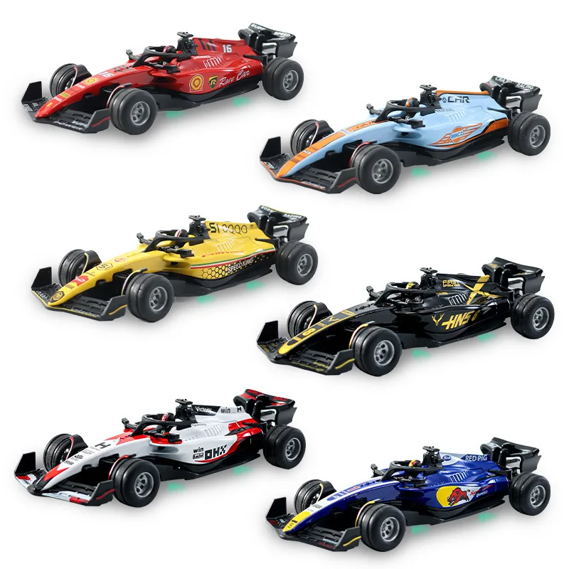 新品未開封:ROOKIE RACING SUPER FORMULA ミニカー F1 for Ferrari 1:64 Mini Plastic Diecast Light Speed Racing Car