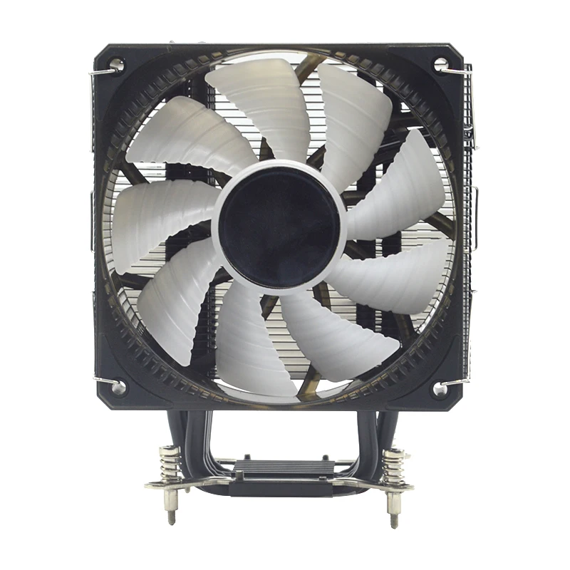 Охлаждающий вентилятор для ЦП с воздушным охлаждением ARGB 120 мм, бесшумный Большой кулер с 6 тепловыми трубками и медной трубкой