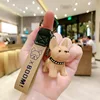 Resin method dog bulldog-curry color