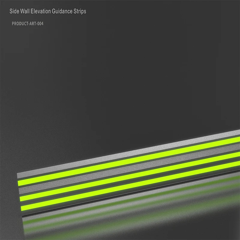 Алюминиевый материал Securun на заказ светящаяся плинтус