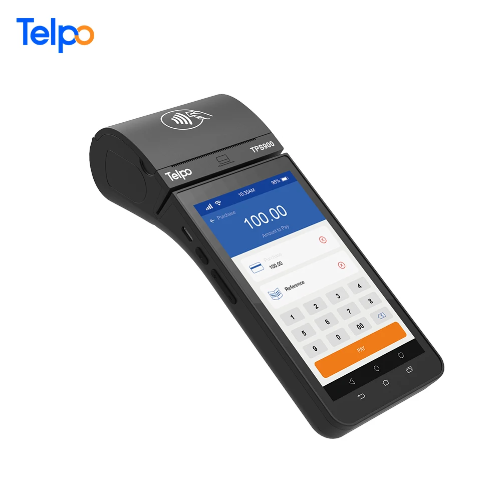Smart Touch Screen Android Mobile POS Terminals Small Business EFTPOS Machine with Chip Card Reader
