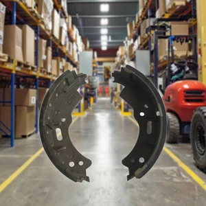 Factory Supply 100mm Iron Forklift Spare Parts Brake Shoes 50-70R/TCM5 5CY23A-00400