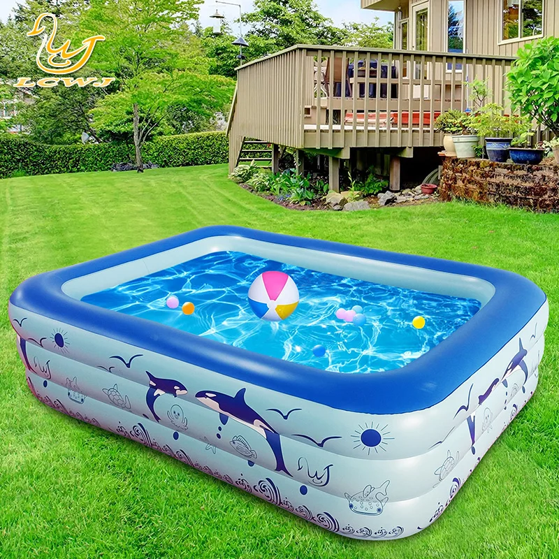 LC Green Sea World Надувные Семейные бассейны комнатные для продажи большой надувной