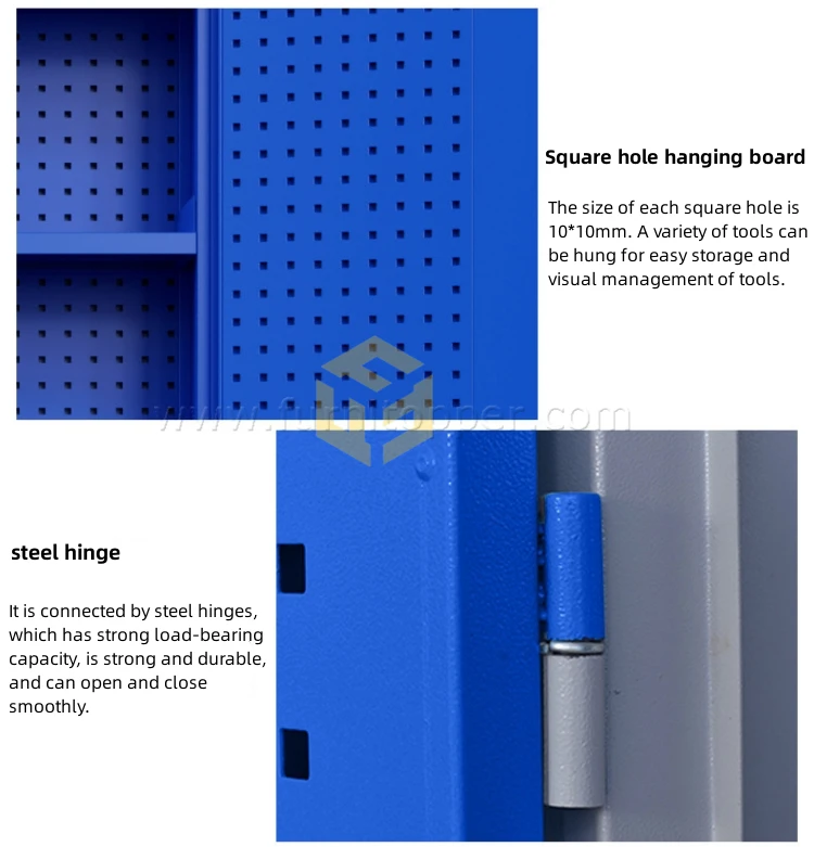 Blue Tool Cabinet Factory Wholesale Tools Set Storage Container Garage Steel Workzone Cabinet Heavy Duty Tool Cabinet