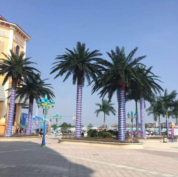 Big Tree Artificial Algae Tree Phoenix Canariensis Hort EX Chaub Palm Tree