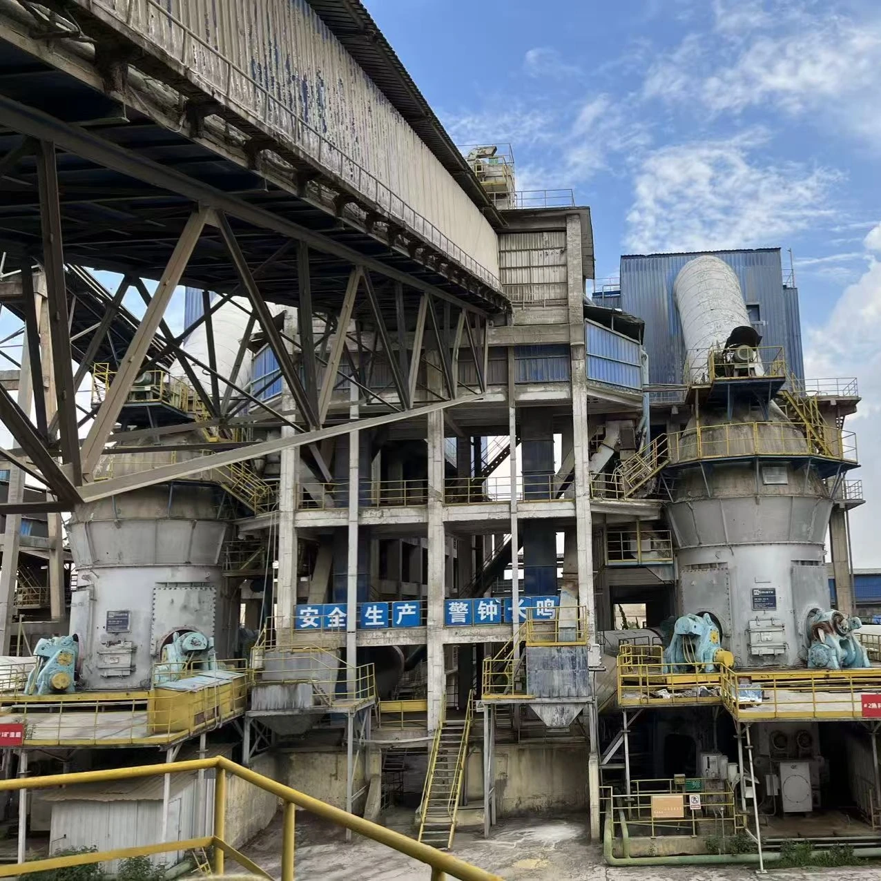 Used 5000tpd Cement Plant with Clinker Line and Cement Grinding Line Engine Gearbox Included