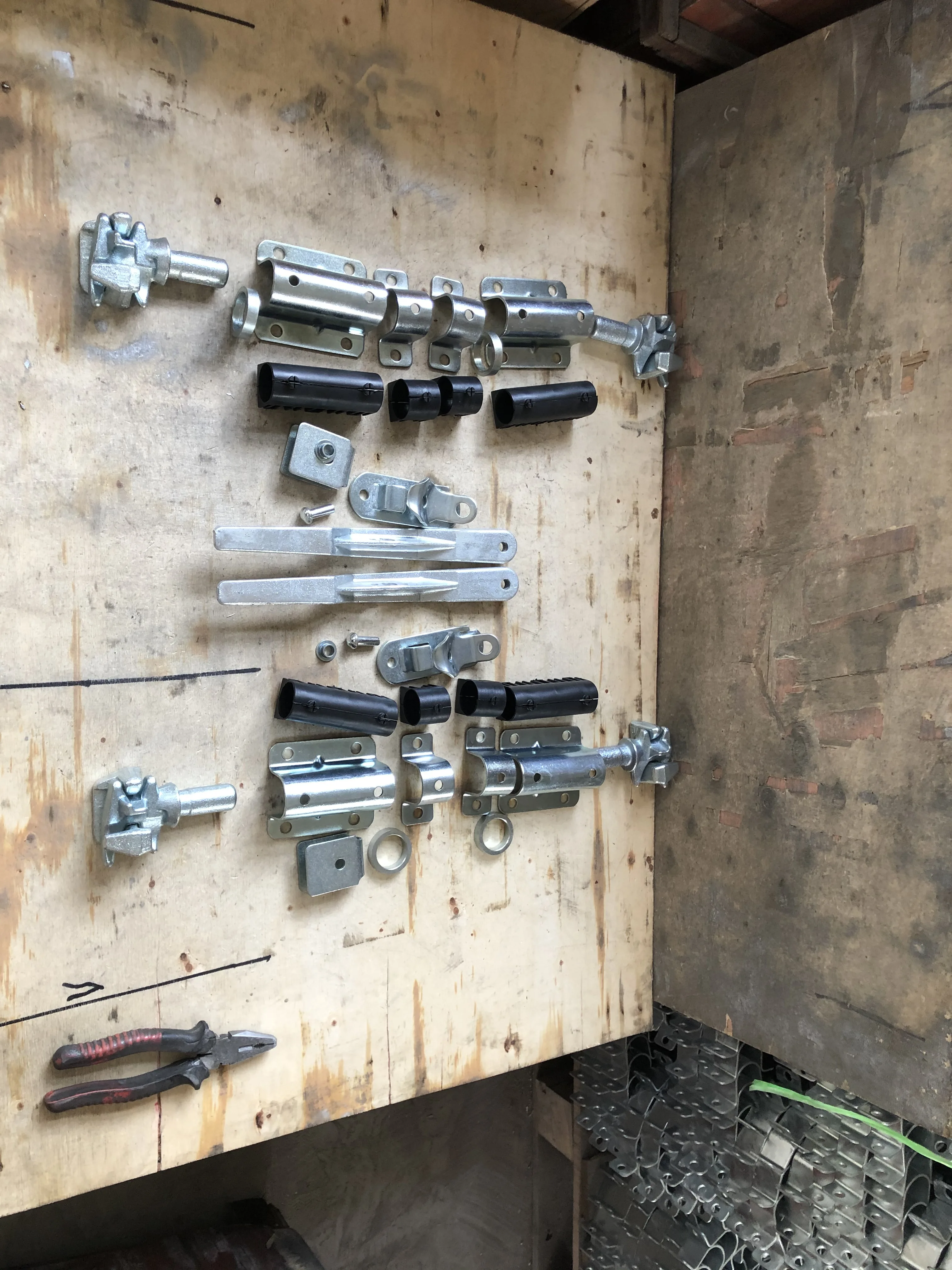 Door Lock parts Shipping Container