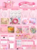 Pink storage box [6 molds/200ml]