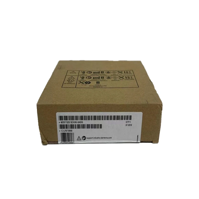 New Original 6ES7 522-5EH00-0AB0 6ES7522-5EH00-0AB0  S7-1500 relay digital output module. Reliably drives external switching loads, stable contact signal output, convenient wiring, applied to valve and actuator switch control 