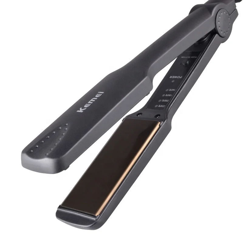 Kemei-329 Flat Iron Straightening Irons Fast Warm-up Thermal Performance  Professional Heating Plate Straight Hair Styling Tools - Buy 2 In 1 Hair  Straightener & Curler,Professional Black Hair Curling Irons,Professional  Hair Iron Product