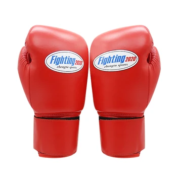 Title BOCXING レッド レザートレーニンググローブ　14オンス Title BOCXING レッド レザートレーニンググローブ 14オンス